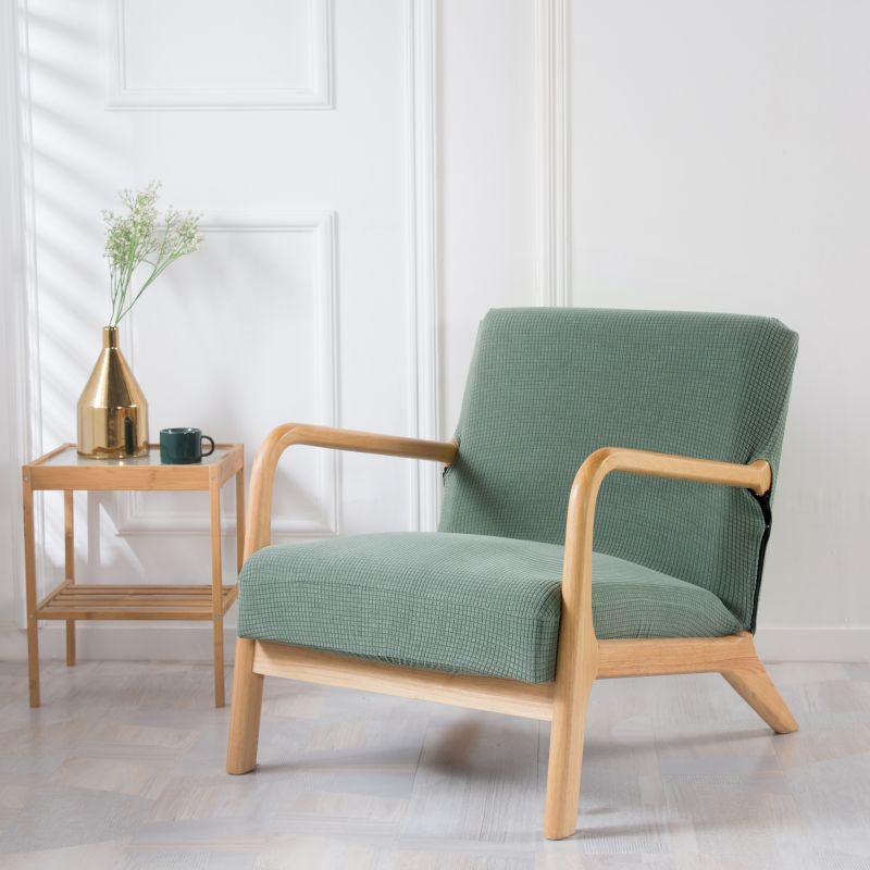 غطاء كرسي صالة خشبية- 2
