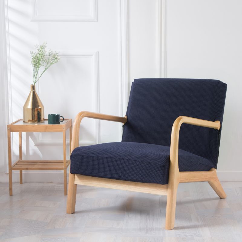 غطاء كرسي صالة خشبية- 6