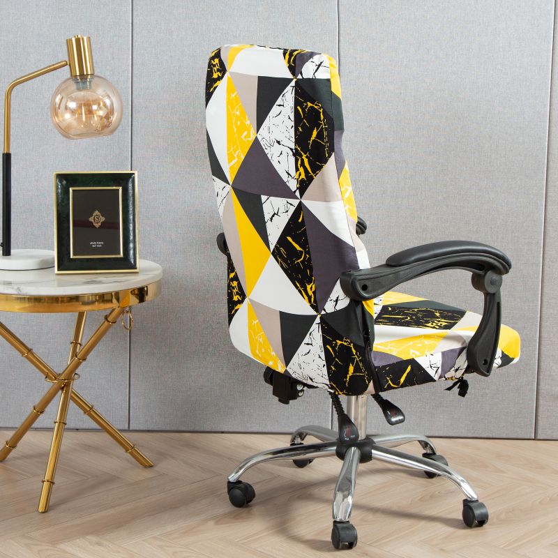 Printed Office Chair Covers